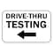 Signmission 12 in Height, Aluminum, 12" x 18", A-1218-25415 A-1218-25415 - alternate 1